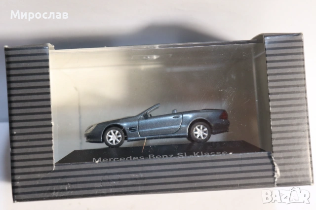 HERPA H0 1/87 MERCEDES BENZ SL МОДЕЛ КОЛИЧКА, снимка 2 - Колекции - 53596362