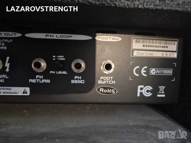 Усилвател за китара/бас BEHRINGER VT100FX, снимка 4 - Китари - 53898665