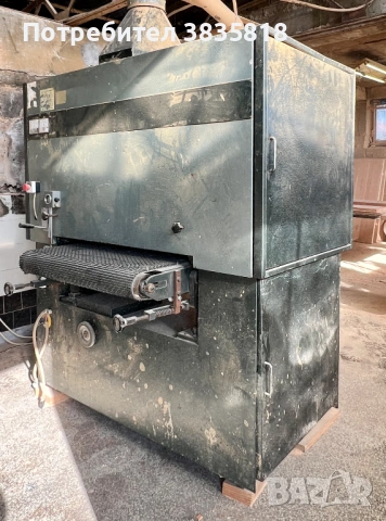 Двувалов калибровъчен шлайф Sandingmaster, снимка 2 - Други машини и части - 53316992