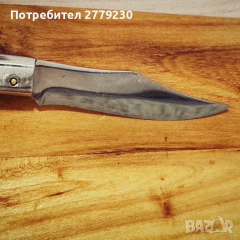 Ножче тип сойка от с.Костенец със знак на Майстора , снимка 7 - Антикварни и старинни предмети - 51308070