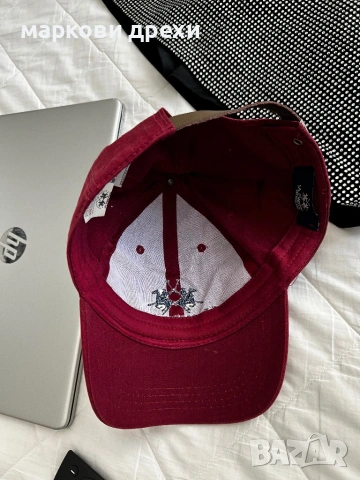 La Martina Men's Twill Baseball Cap, снимка 11 - Шапки - 53167396