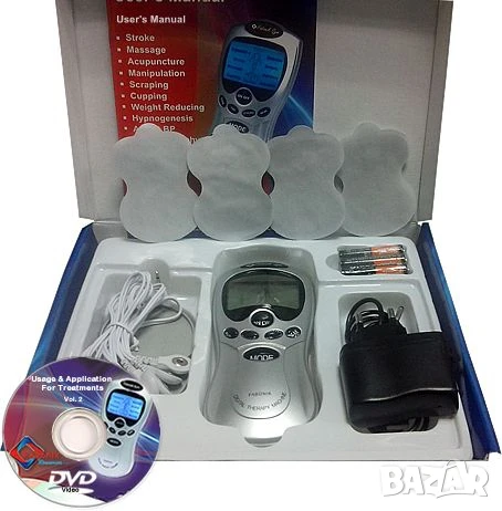 Електростимулатор масажор срещу болки по тялото и физиотерапия