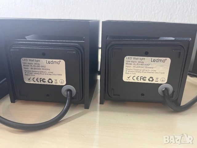 💡 Модерни фасадни LED лампи – единични, двойни и със сензор за движение 💡, снимка 5 - Лампи за стена - 52229397