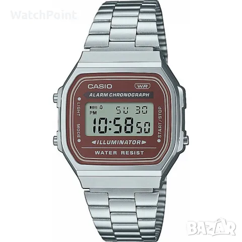 Дигитален унисекс часовник Casio Vintage - A168WA-5AYES, снимка 1 - Дамски - 48845663