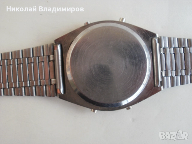 Buletronic рядък работи български оригинален мъжки часовник Булетроник, снимка 2 - Мъжки - 52380681