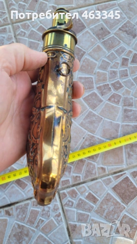 Барутница 13, пушка, пищов, пистолет, снимка 3 - Антикварни и старинни предмети - 53262161