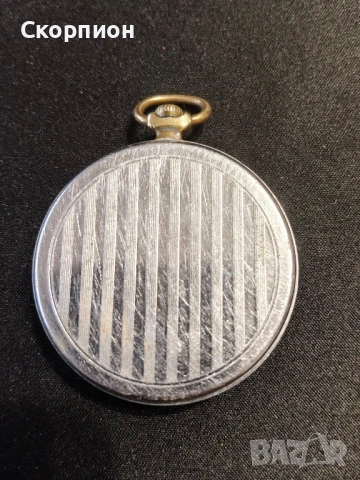 Джобен часовник - Молния - СССР - 18 РУБИНА - ПЕРФЕКТЕН, снимка 4 - Джобни - 49241450