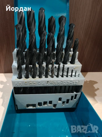 Комплект свредла за метал HSS, снимка 3 - Бормашини - 53525861