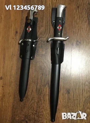 Байонет 3-райх /нацистки/-Реплика 195х305, снимка 2 - Ножове - 52257800