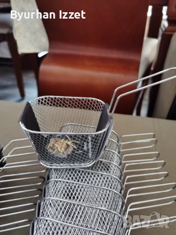 Кошница за пържени картофи от неръждаема стомана