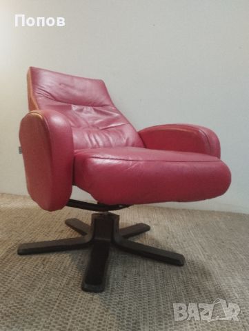 кожено кресло Hjort Knudsen, снимка 1 - Дивани и мека мебел - 46060091