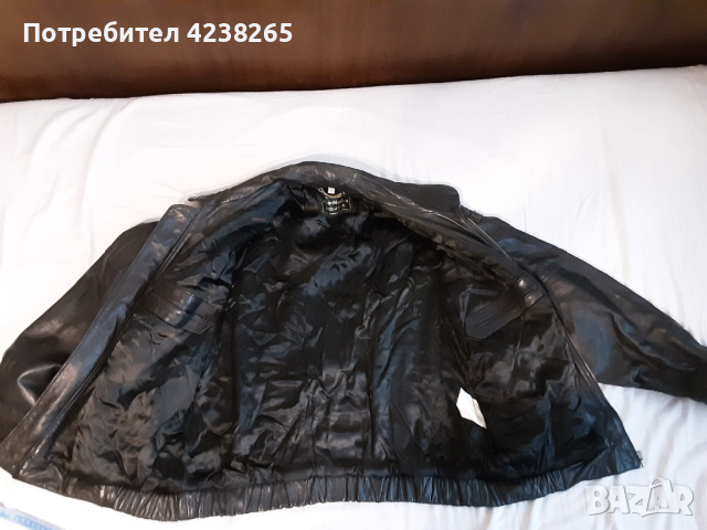 кожено яке черно "Niko-Moden", снимка 7 - Якета - 52302032