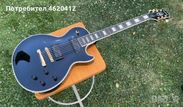 Epiphone Matt Heafy Les Paul Custom Origins Ebony, снимка 2 - Китари - 52049642