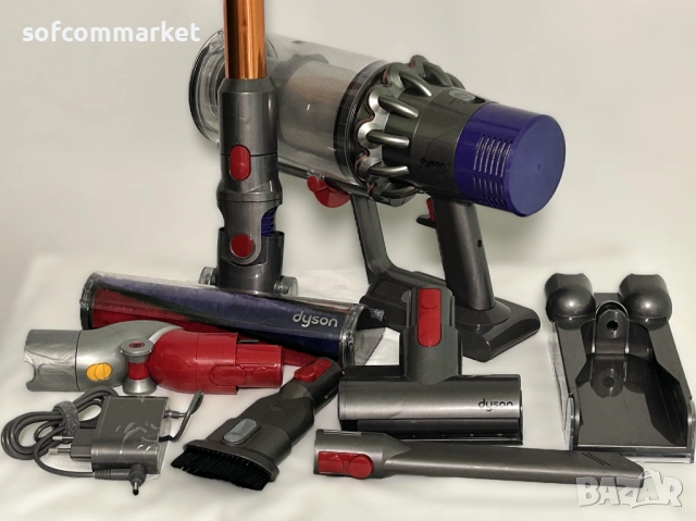 Вертикална прахосмукачка Dyson Cyclone V10 Absolute – С УСИЛЕНА БАТЕРИЯ + Гаранция!