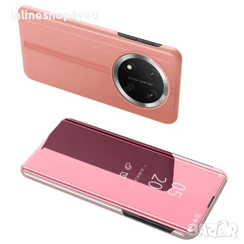 Огледален Калъф Clear View Тип Тефтер за Honor Magic7 Lite, снимка 3 - Калъфи, кейсове - 51239863