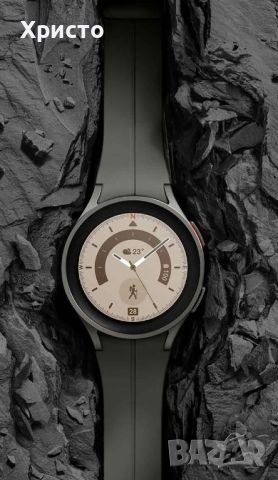 Смарт часовник Samsung Galaxy Watch 5 Pro, 45 mm, Silicone Strap, Gray , снимка 1 - Смарт часовници - 46342676