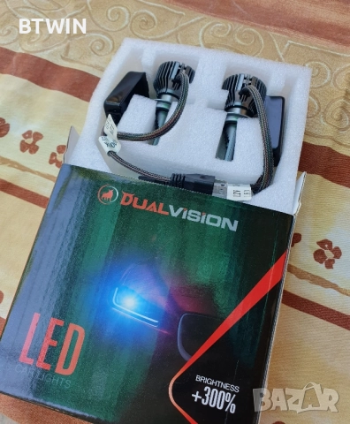 НОВИ ! DualVision LED H7 M23 – Ултра Ярки +300% , 12V/24V ! , снимка 6 - Аксесоари и консумативи - 51784299