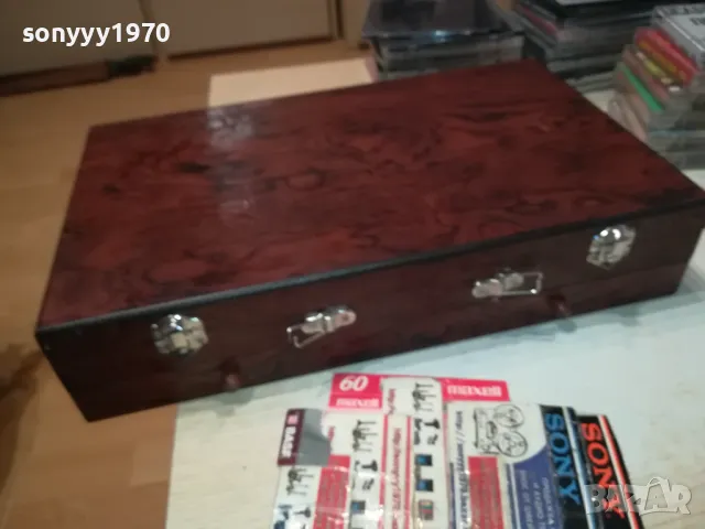 КРАСИВА ДЪРВЕНА КУТИЯ С КАПАК И ЧЕКМЕДЖЕ 1205252001LCHERY, снимка 3 - Антикварни и старинни предмети - 50258934