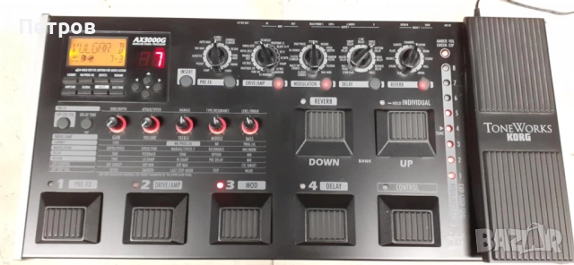 Китарен процесор Korg AX3000G , снимка 9 - Китари - 52990629