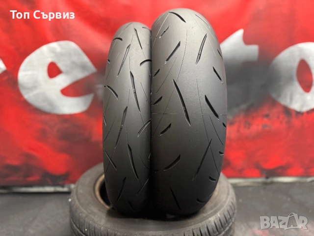 120 70 17/160 60 17, Мото гуми, Dunlop SportMaxRoadSport2, снимка 2 - Гуми и джанти - 54160820