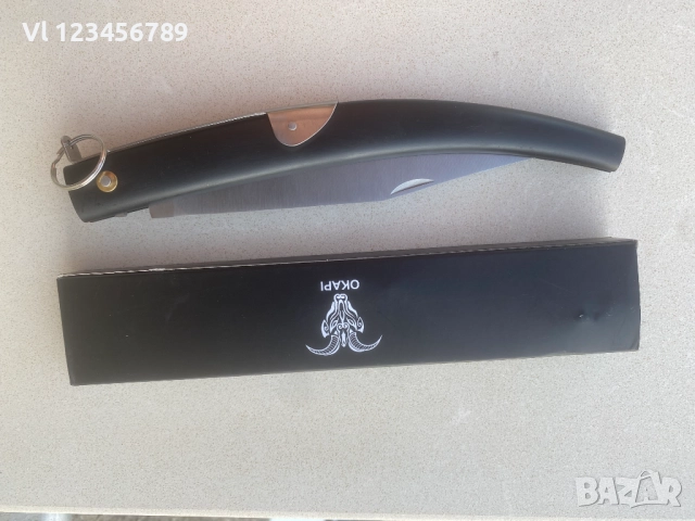 Сгъваем многофункционален нож OKAPI 15" 180х398 мм, снимка 6 - Ножове - 51447181