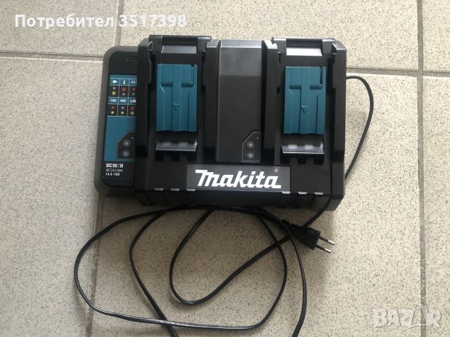 Ново двойно зарядно Makita , снимка 1 - Други инструменти - 45952535