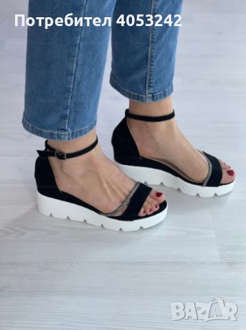 Спортно-елегантни дамски сандали, снимка 3 - Сандали - 45216521