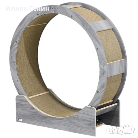 PawHut Колело за упражнения за котки, 91 см 