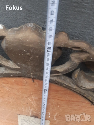 Огромно старо българско огледало, снимка 6 - Антикварни и старинни предмети - 53499518