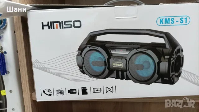 Преносима тонколонка KIMISO, KM-S1 , снимка 2 - Bluetooth тонколони - 49522550