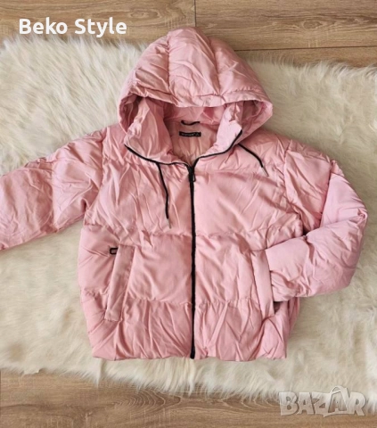 Дамско яке с качулка, снимка 3 - Якета - 52283395