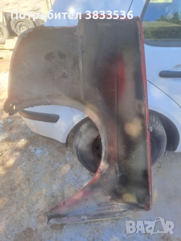 Преден десен калник Оригинален за Vw Golf Mk2 & Jetta Mk2 червен цвят, снимка 8 - Части - 51824845