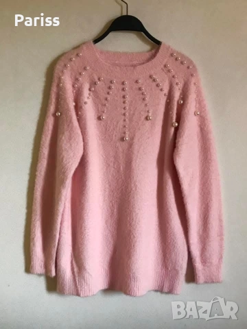 дамска блуза с перли