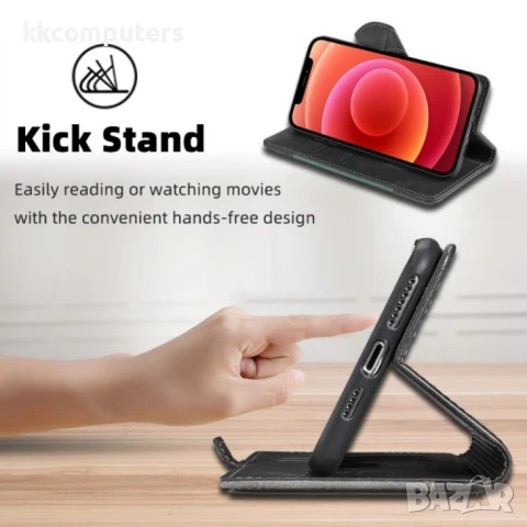 Tecno Camon 19 / 19 Pro Magnetic Wallet Кожен Калъф и Протектор, снимка 4 - Калъфи, кейсове - 50937944