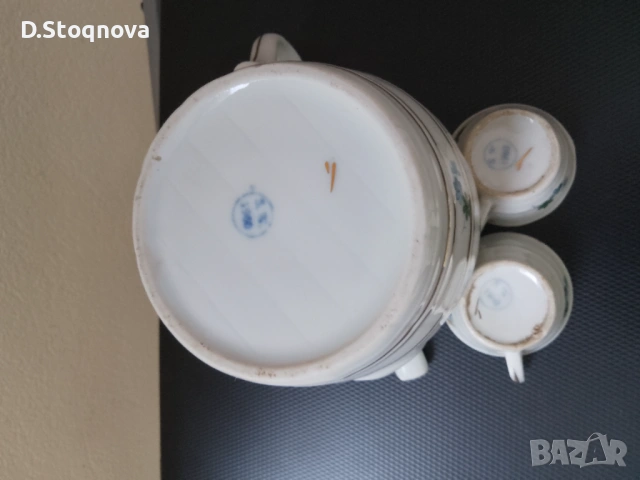 Порцеланов сервиз за ракия от Соца - Ретро - Винтидж , снимка 9 - Антикварни и старинни предмети - 53710196