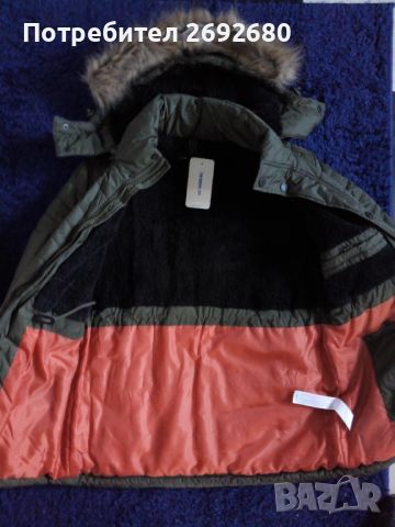 Зимно мъжко яке ново с етикет М-ка, снимка 2 - Якета - 45504604