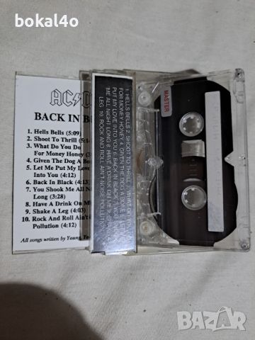 AC/DC - Back in Black, снимка 2 - Аудио касети - 42368782