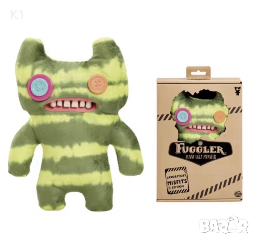 Fuggler плюшена играчка/Фъглер/Fuggler ugly monster 25см Фуглер, снимка 5 - Плюшени играчки - 51432011