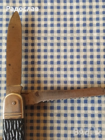 стар сгъваем нож VEB SESETA, снимка 4 - Ножове - 53818424