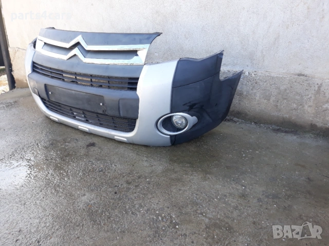предна броня за ситроен берлинго пежо партнер 08-15 маска решетки халогени CITROEN BERLINGO PEUGEOT , снимка 3 - Части - 53671690