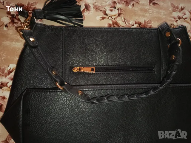JENNY FAIRY Оригинал Нова Кожена Дамска Чанта , снимка 15 - Чанти - 50176324