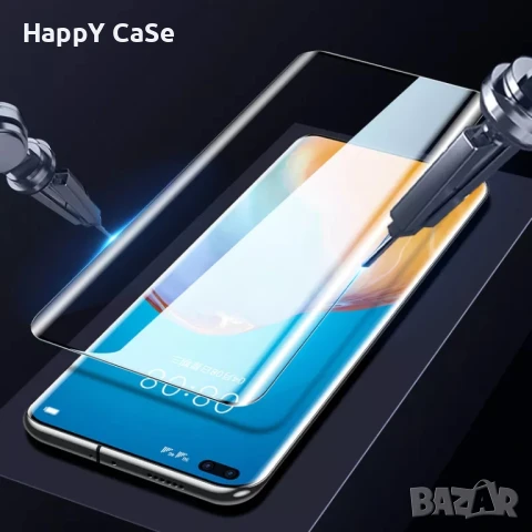 Honor 400 Pro 5G / UV Nano Стъклен протектор с течно цяло лепило, снимка 6 - Фолия, протектори - 50639872