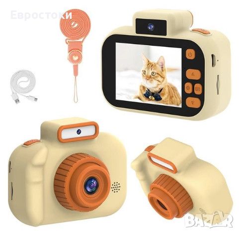 Детски цифров фотоапарат Kids Camera H7, вградена светкавица, снимка 6 - Образователни игри - 45604590