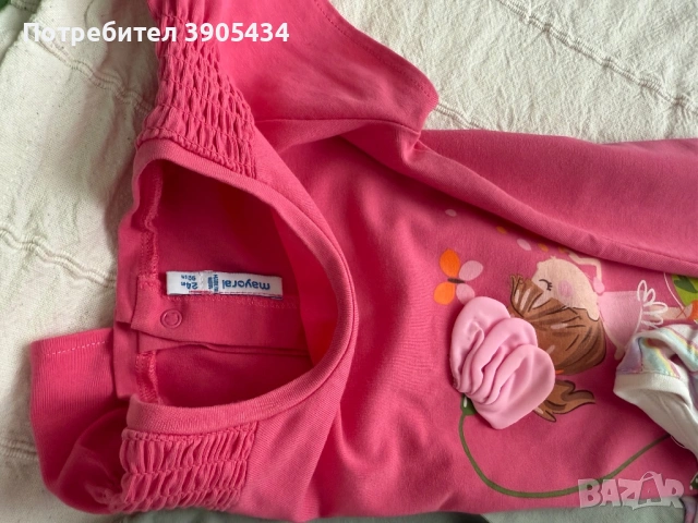 Всичко за 35€, снимка 4 - Бебешки блузки - 53897042