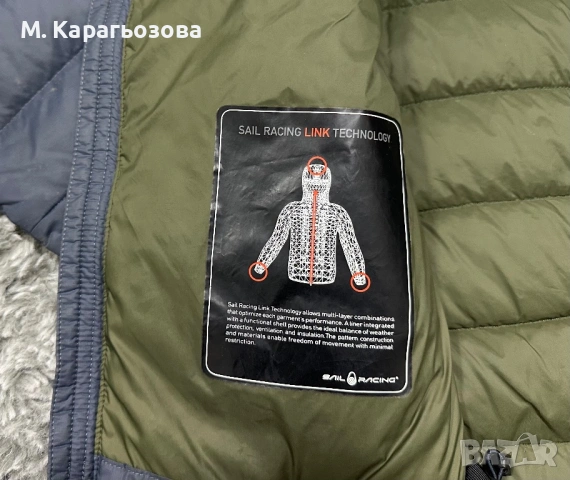 Мъжко пухено яке Sail Racing Link Down Jacket, Размер M, снимка 6 - Якета - 53658037