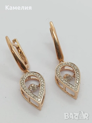 Руско злато , снимка 3 - Обеци - 53300540