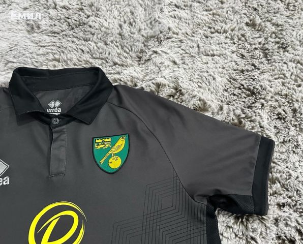 Оригинална тениска Errea x Norwich City Third kit Jersey 2019/20 Размер М, снимка 3 - Футбол - 46335700