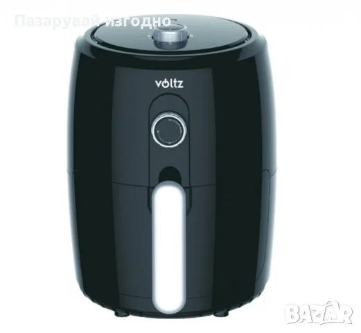 Фритюрник с горещ въздух Air Fryer Voltz V51980L, 1000W, 2 литра, 80-200 C, 2 ГОДИНИ ГАРАНЦИЯ, снимка 4 - Уреди за готвене на пара - 48161523