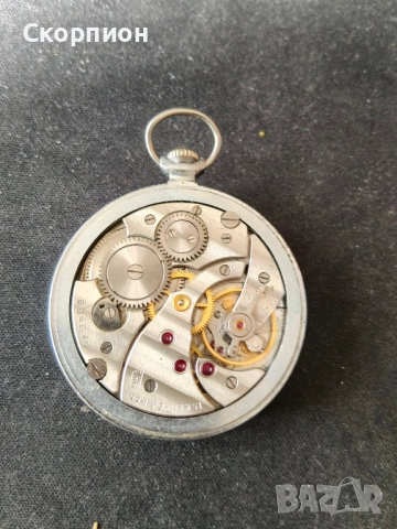 Джобен часовник - Молния - СССР - 15 РУБИНА - Челябинска - ПЕРФЕКТЕН, снимка 12 - Джобни - 47156792