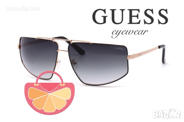 GUESS 🍊 Унисекс метални слънчеви очила "AVIATOR ROSE GOLD" нови с кутия, снимка 14 - Слънчеви и диоптрични очила - 46536969